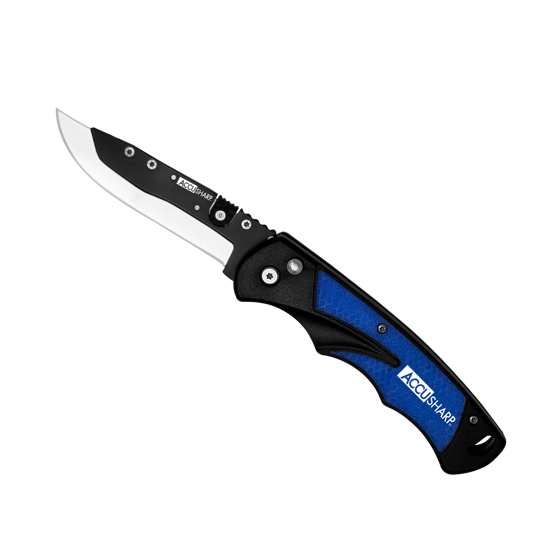 Bilde av AccuSharp Replaceable Blade Razor Knife - Blue