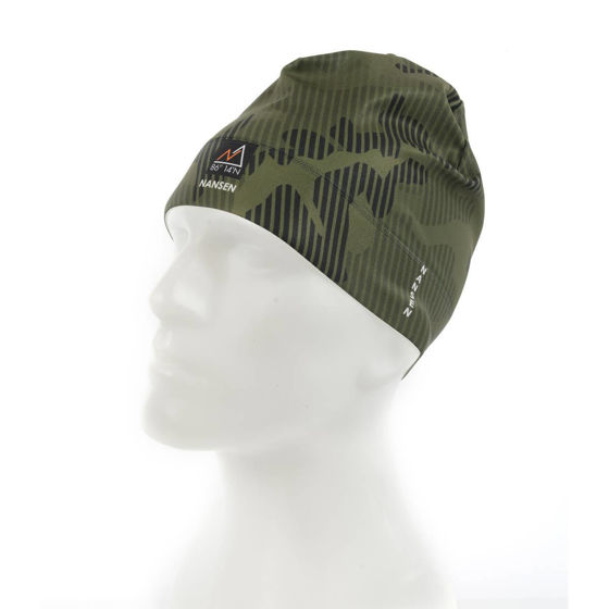 Bilde av Fridtjof Nansen Beanie - Grønn Camo  onesize