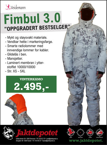 Bilde av Veidemann Fimbul 3.0 Vinterkamo. Str